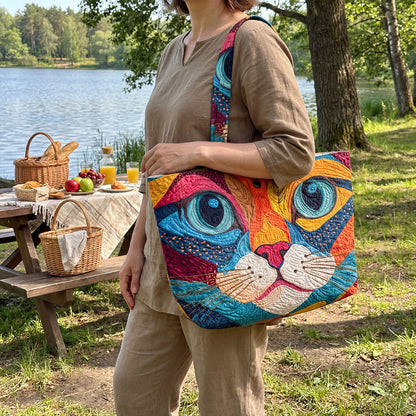 Spectrum Feline Essential Quilted Classic Tote Bag SN0PT040