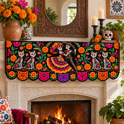Spirit Celebration Quilted Mantel Scarf SN0TD690
