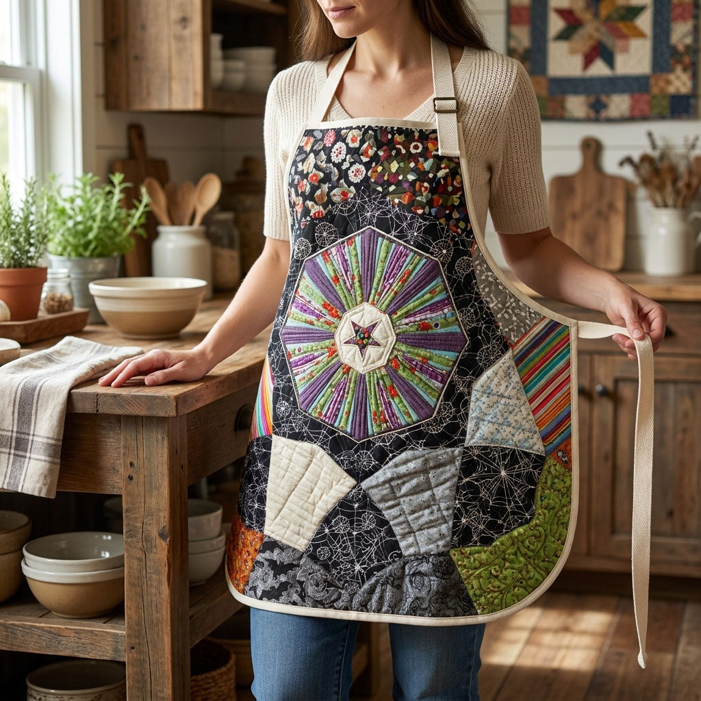 Spooky Harvest Quilted Apron SN0PT236