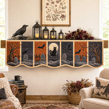 Spooky Magic Quilted Mantle Scarf SN0TD151