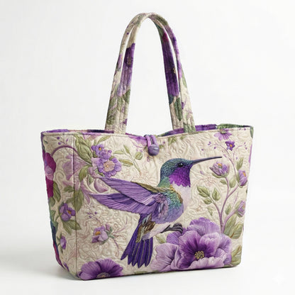 Spring Flight Quilted Classic Tote Bag SN0NT014