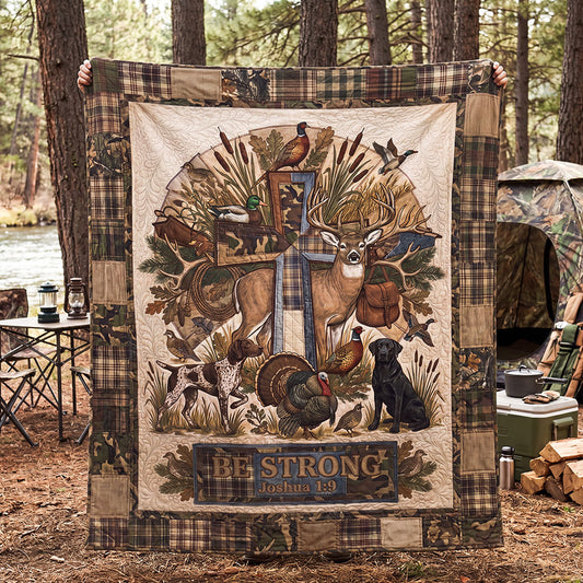 Stand Firm Wilderness Quilted Blanket SN0PT073