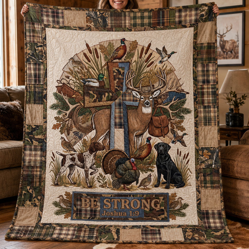 Stand Firm Wilderness Quilted Blanket SN0PT073