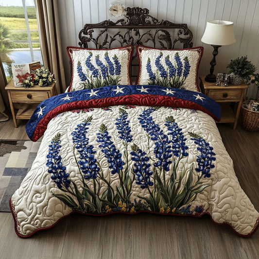 Star of Texas 3-Piece Quilted Bedding Set NCU0NT5501