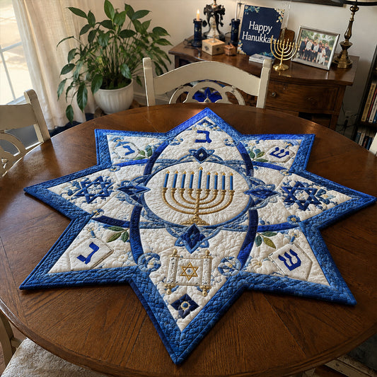Star of Tradition Custom Shape Quilted Table Topper SN0PT798