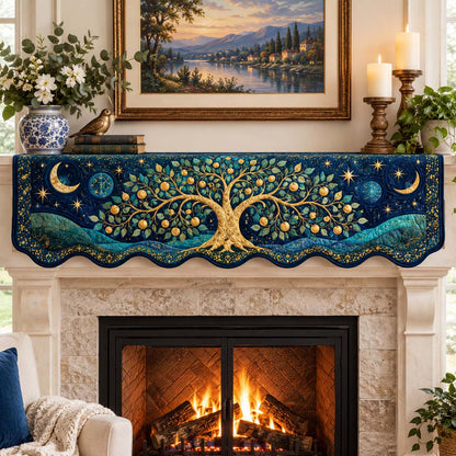 Starry Night Tree Mantel Scarf SN0HH1045