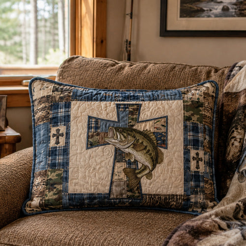 Still Waters Fisher Quilted Bedding Pillow Case SN0PT075