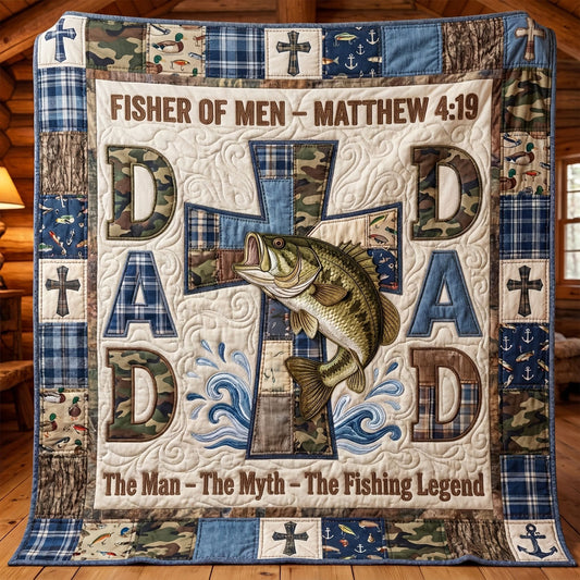 Still Waters Fisher Quilted Blanket SN0PT075