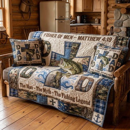 Still Waters Fisher Quilted Blanket SN0PT075