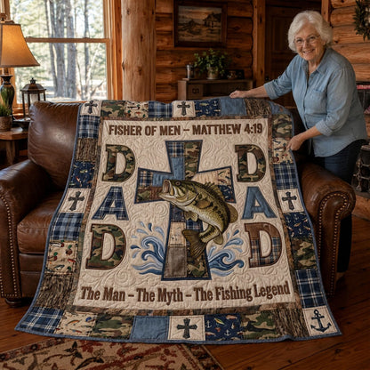 Still Waters Fisher Quilted Blanket SN0PT075