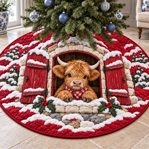 Stone Shutter Calf Quilted Tree Skirt SN0HH1107