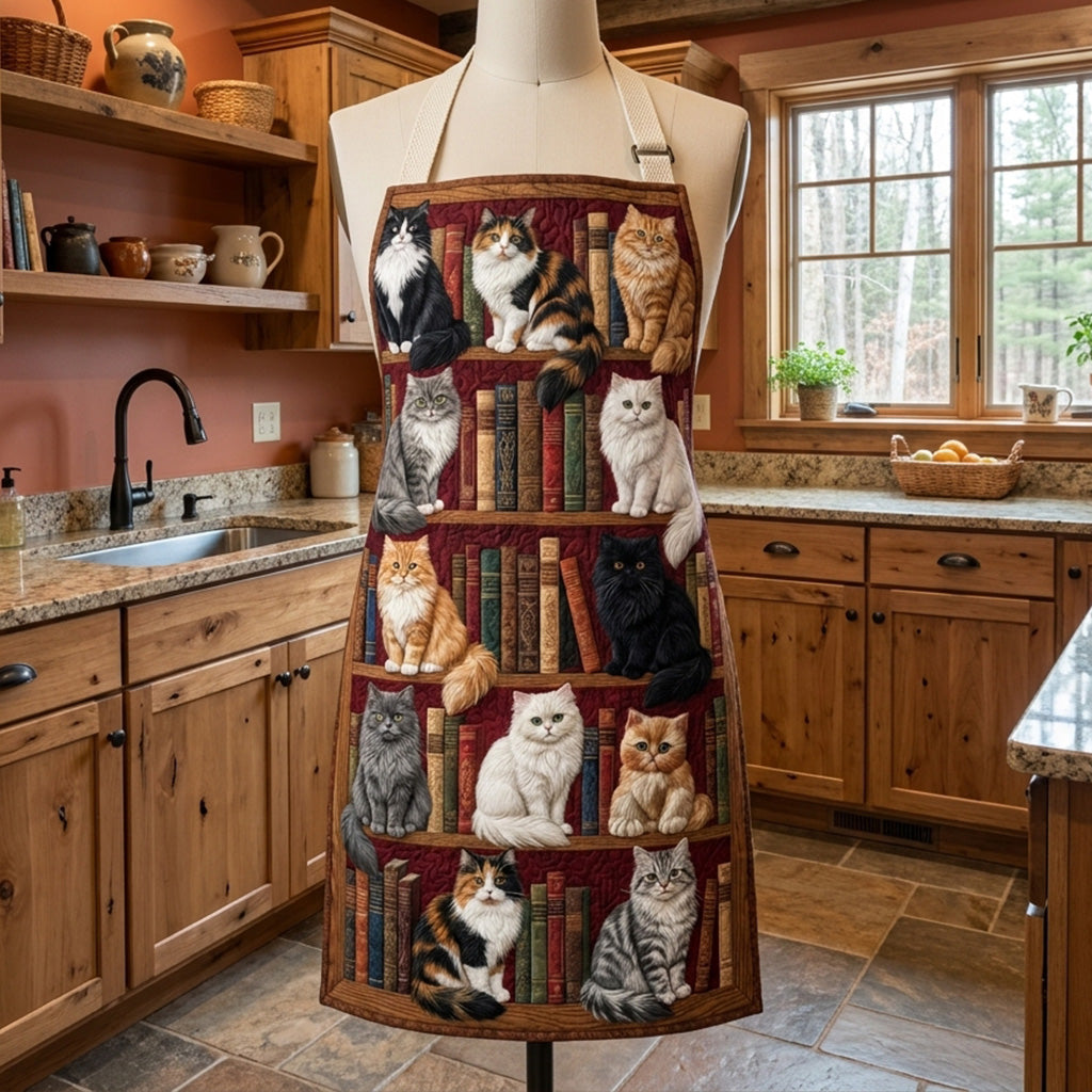 Storybook Whiskers Quilted Apron SN0PT157