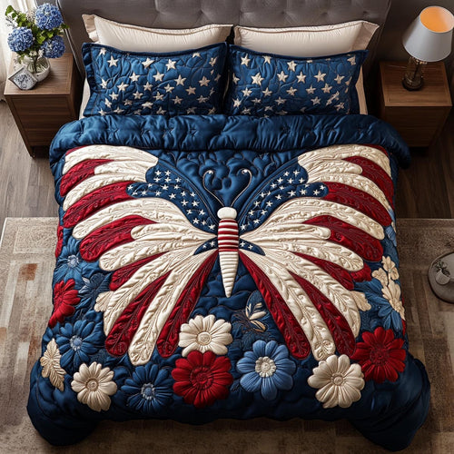 Striped Wings Duvet Cover Set NCU0NVH550