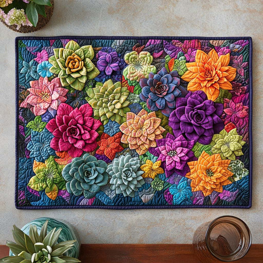 Succulent Garden Quilted Place Mat NCU0DK6360