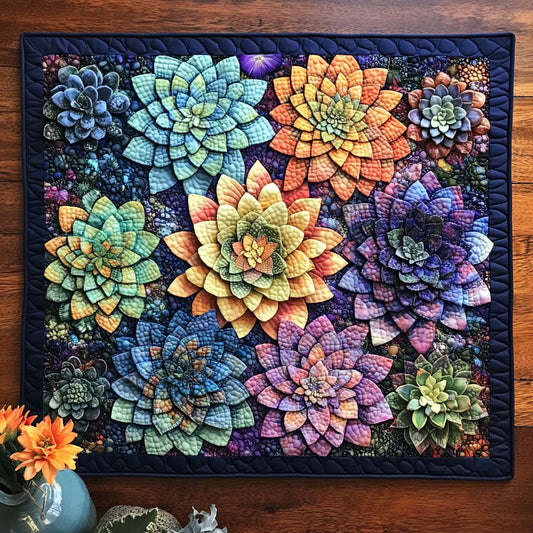 Succulent Garden Quilted Place Mat NCU0DK6361