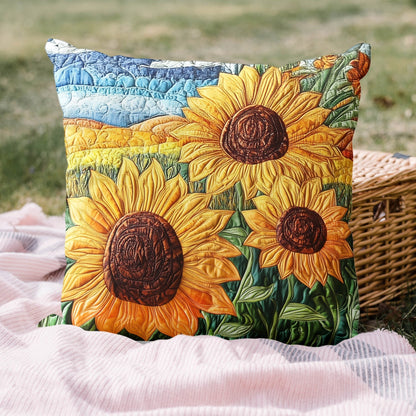 Summer Bloom Quilted Pillow Case NCU0NVH567