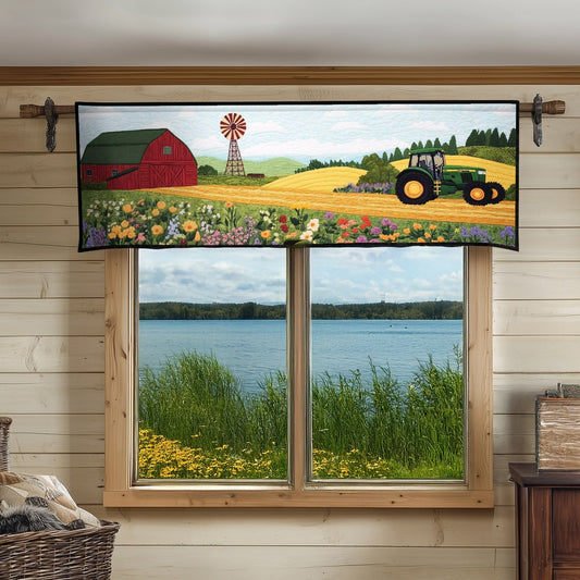 Summer Farm Vibes Quilted Valance NCU0PT6046