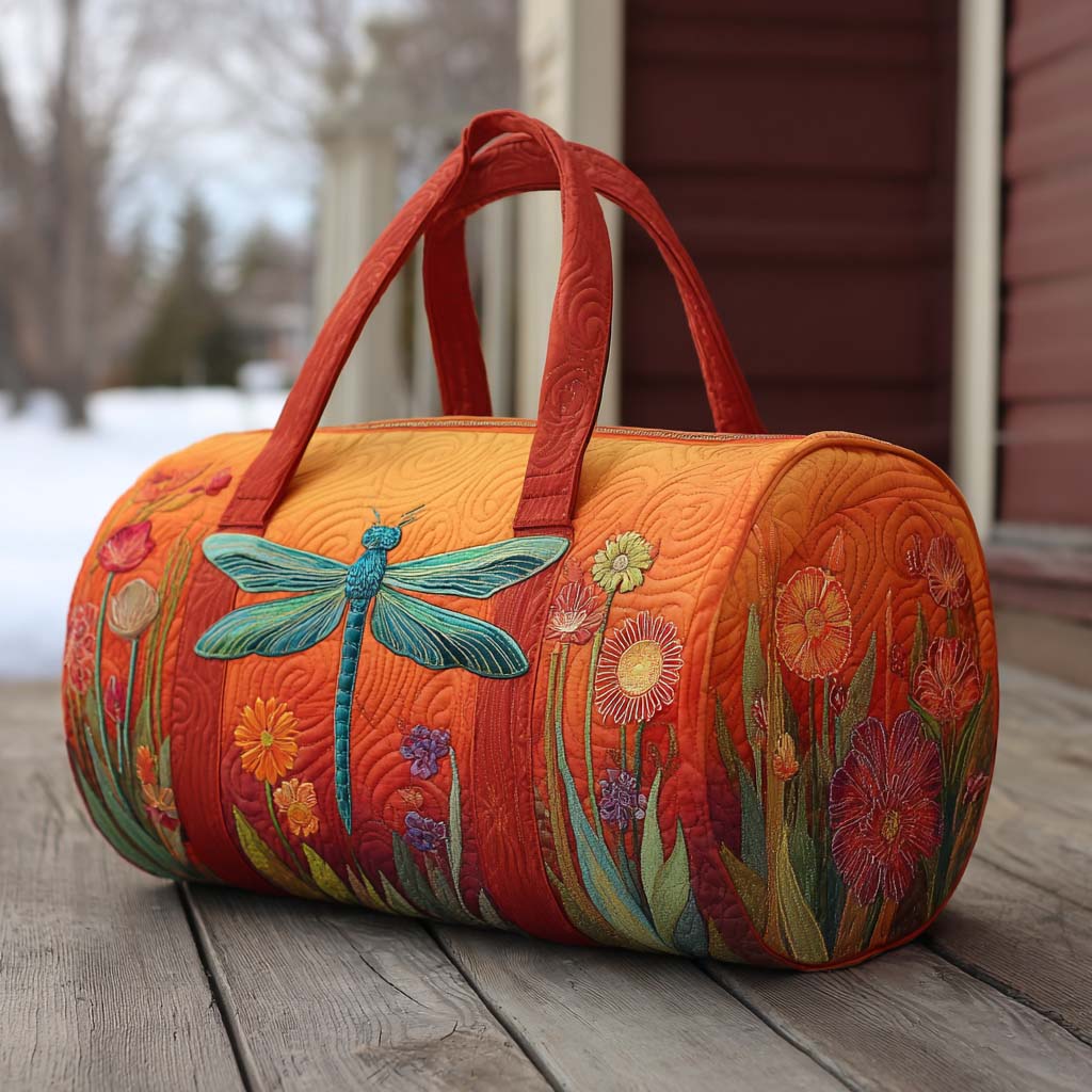 Summer Flutter Quilted Duffle Bag NCU0PT9577