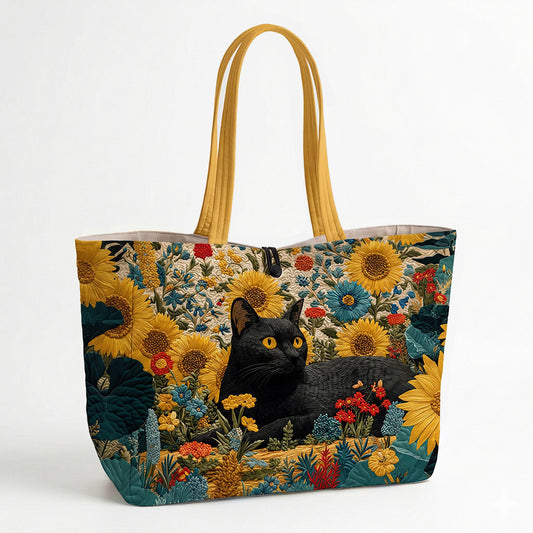 Sun-Drenched Shadow Quilted Classic Tote Bag SN0PT041