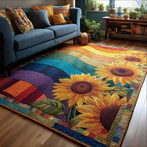 Sunflower Bloom Area Rug NCU0DK10319