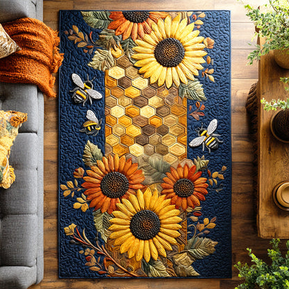 Sunflower Hive Area Rug NCU0TD949
