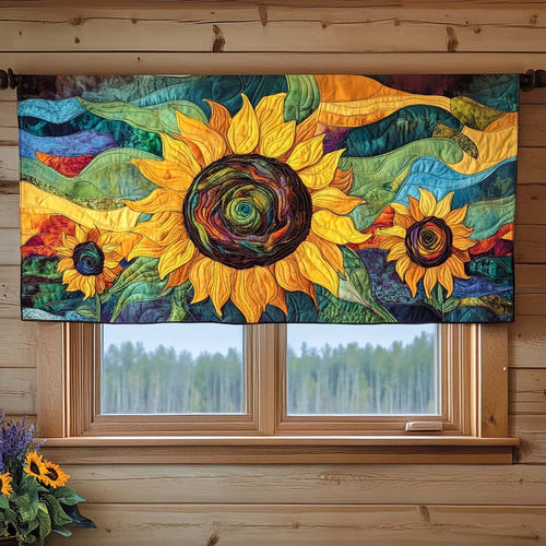 Sunlit Fields Quilted Valance NCU0DK3930