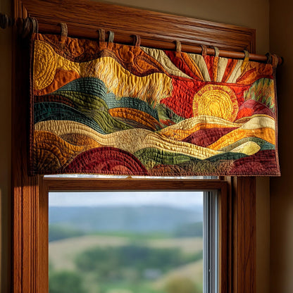 Sunlit Harmony Quilted Valance NCU0PVL475