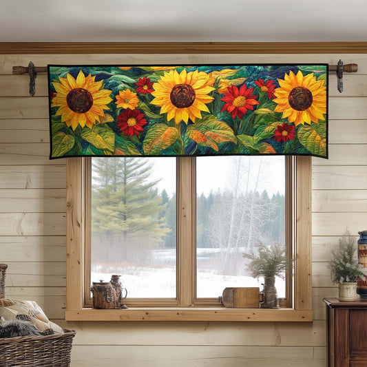 Sunny Charm Quilted Valance NCU0DK3933