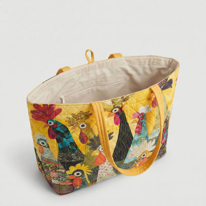 Sunny Farm Parade Quilted Classic Tote Bag SN0PT027