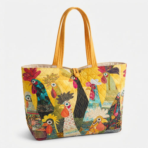 Sunny Farm Parade Quilted Classic Tote Bag SN0PT027