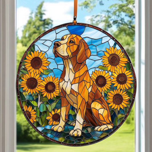 Sunny Lab Glow - Window Hanging Suncatcher NCU0PD151