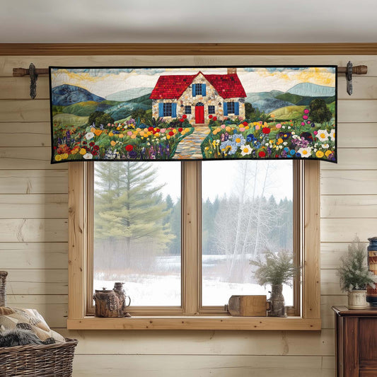 Sunny Path Quilted Valance NCU0DK3981