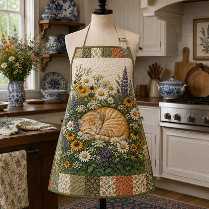 Sunny Whiskers Quilted Apron SN0DV103