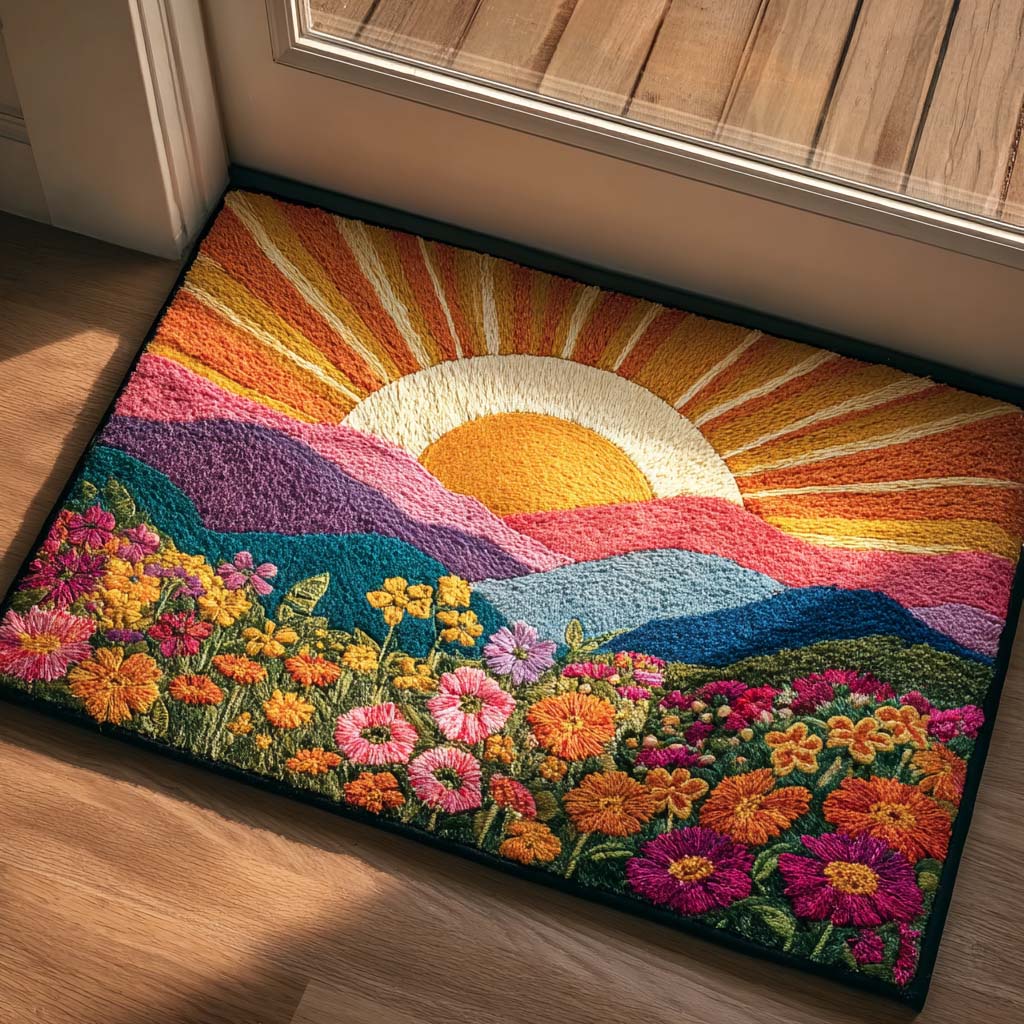 Sunrise Bloom Doormat NCU0DK10170