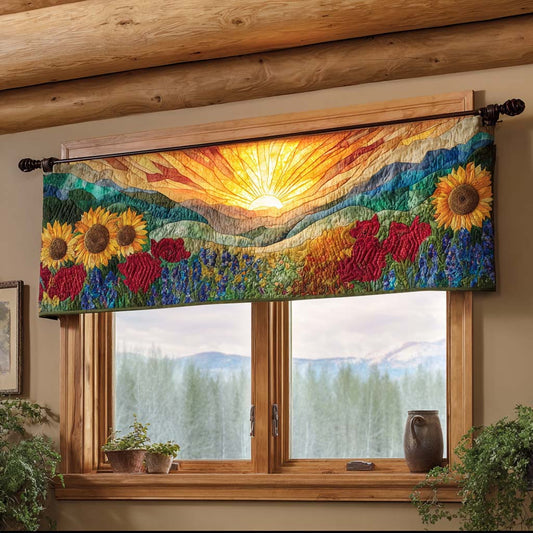 Sunrise View Quilted Valance NCU0DDK719