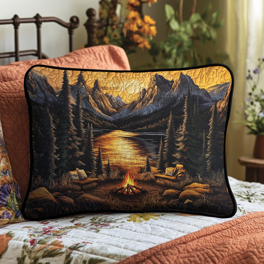 Sunset Camp Quilted Bedding Pillow Case NCU0DK5694