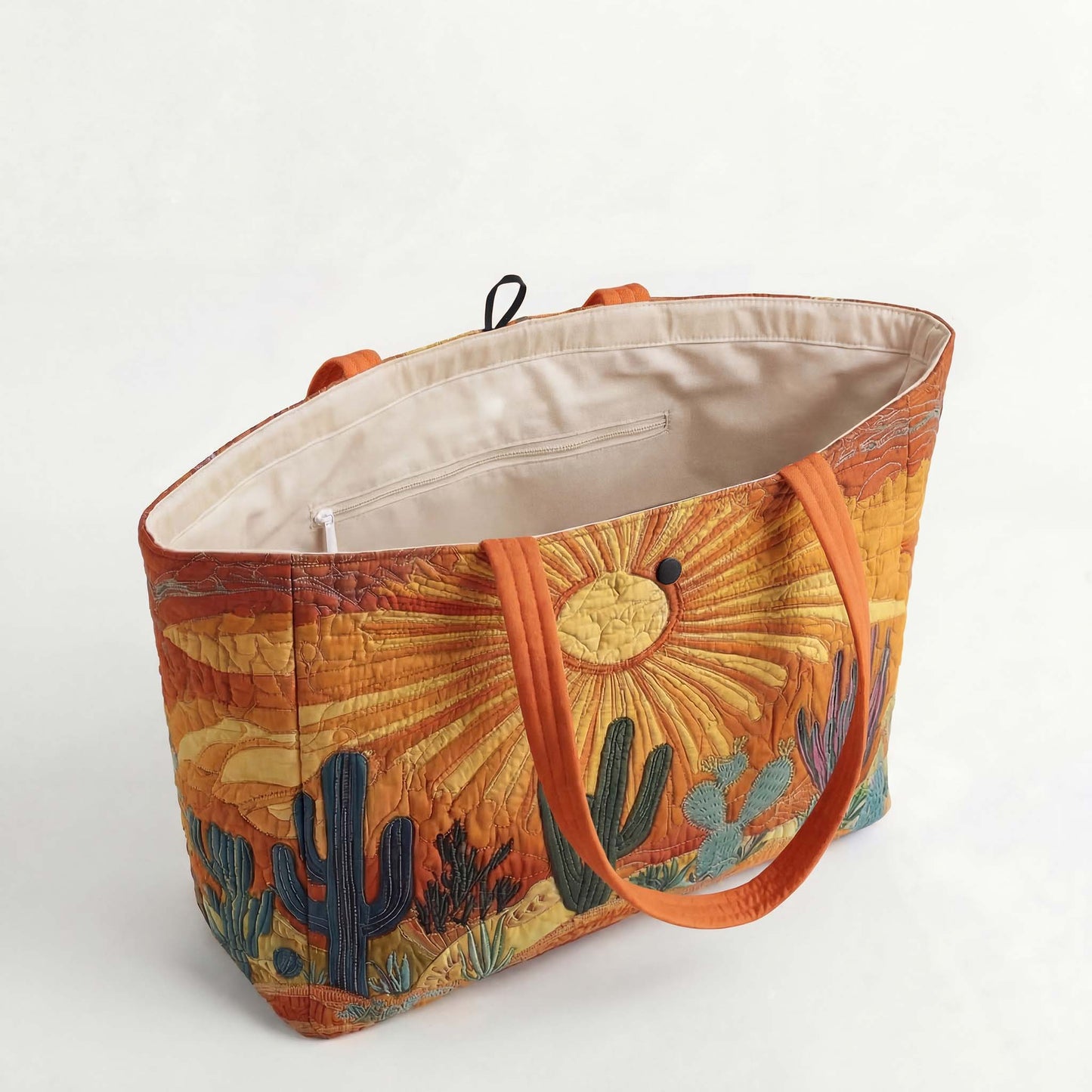 Sunset Desert Quilted Classic Tote Bag SN0NT037