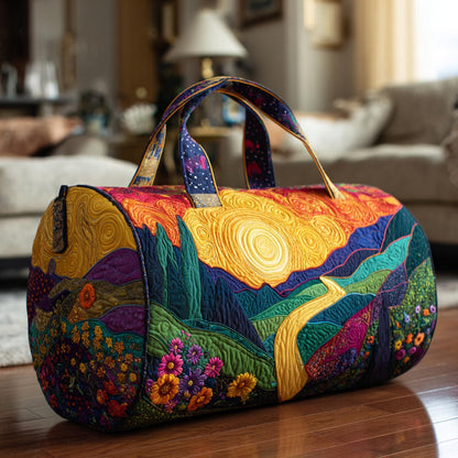 Sunset Glow Quilted Duffle Bag NCU0DK9816