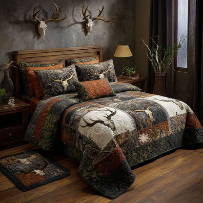 Sunset Pursuit 3-Piece Quilted Bedding Set NCU0PTT1674