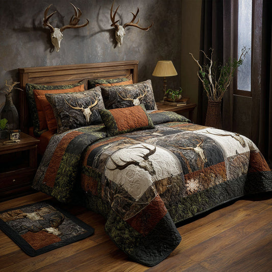 Sunset Pursuit 3-Piece Quilted Bedding Set NCU0PTT1674