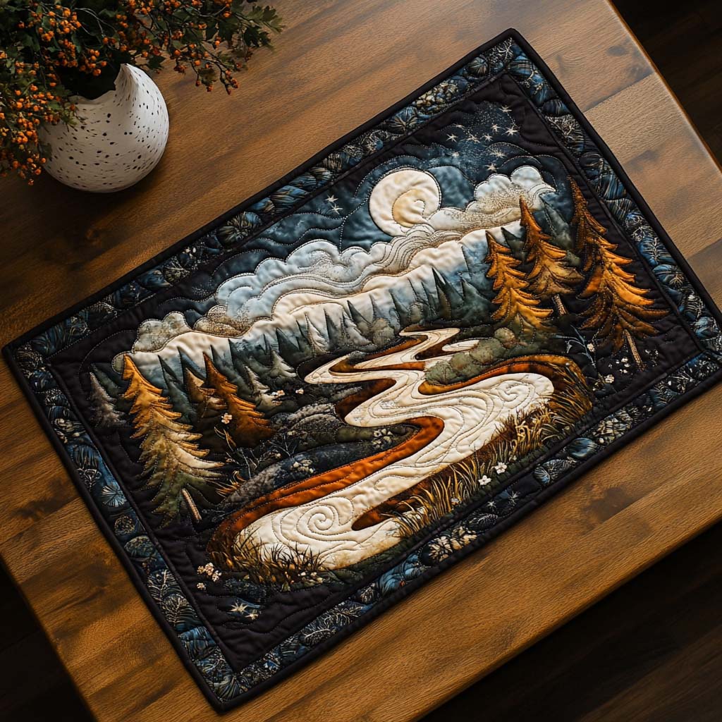Sunset Symphony Quilted Place Mat NCU0DK4477