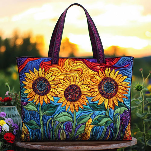 Sunset Trio Quilted Tote Bag NCU0VL2720