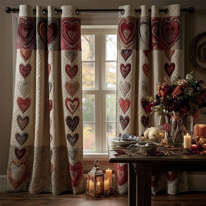 Sweet Together Quilted Curtains NCU0QQ247