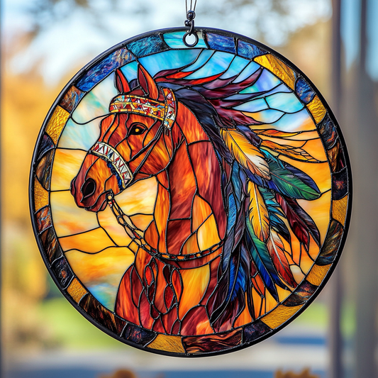 Swift Shadows Horse - Window Hanging Suncatcher NCU0PD022
