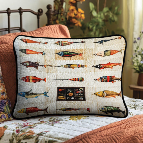 Tackle Box Dreams Quilted Bedding Pillow Case NCU0PT5822
