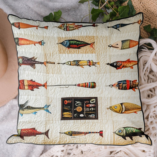 Tackle Box Dreams Quilted Pillow Case NCU0PT5823