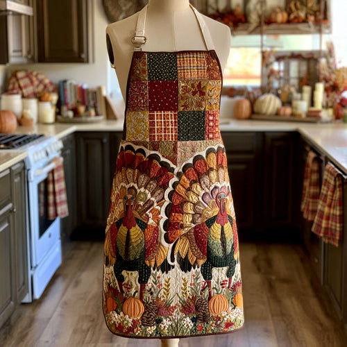 Thanksgiving Glory Quilted Apron SN0PT296