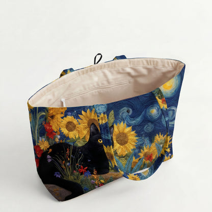 The Celestial Garden Quilted Classic Tote Bag SN0PT042