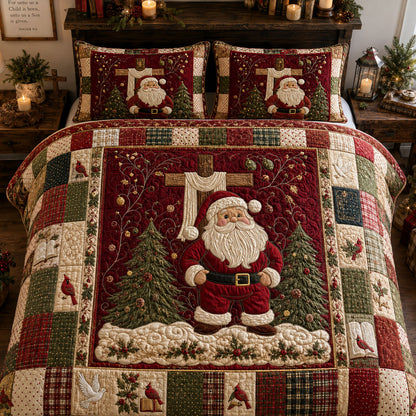 The Christmas Gospel 3-Piece Quilted Bedding Set SN0PT428