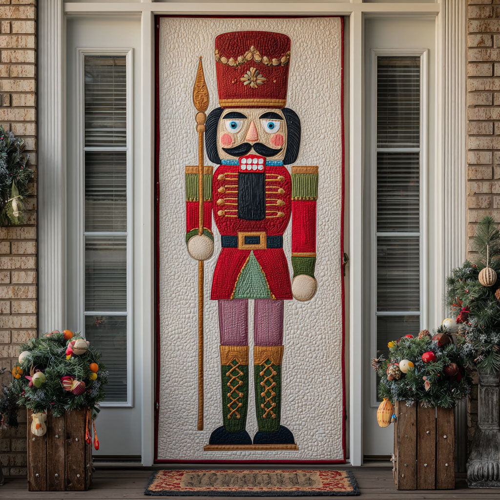 The Christmas March Quilted Door Cover NCU0PT10143
